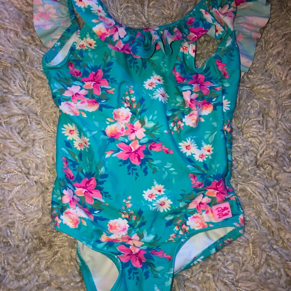 Ruffle Butts girls one piece